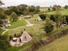 Hygge Tipi on a Glampsite in the Peak District